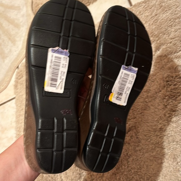 NWT JOSEF SEIBEL SANDALS SHOES SLIP ON 41 10 tan - Picture 7 of 11